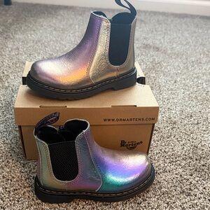 Dr. Martens Multicolor Shimmer Chelsea Boots